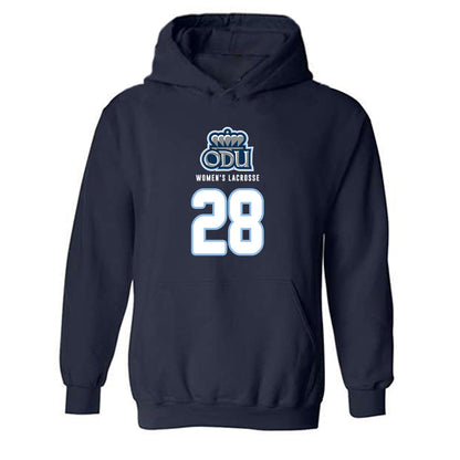 Old Dominion - NCAA Women's Lacrosse : Ciena Souhrada - Replica Shersey Hooded Sweatshirt-0