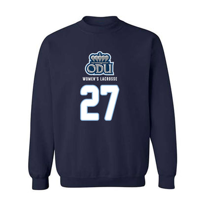 Old Dominion - NCAA Women's Lacrosse : Peyton Marohl - Replica Shersey Crewneck Sweatshirt-0