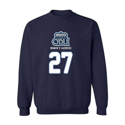 Old Dominion - NCAA Women's Lacrosse : Peyton Marohl - Replica Shersey Crewneck Sweatshirt-0