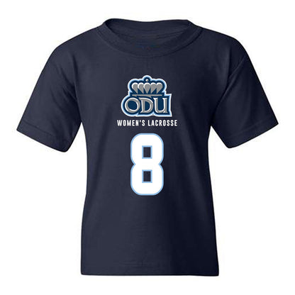 Old Dominion - NCAA Women's Lacrosse : Sylvia mayo - Replica Shersey Youth T-Shirt-0