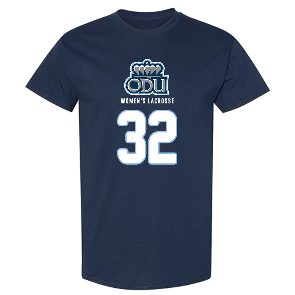 Old Dominion - NCAA Women's Lacrosse : Kiki Fauria - Replica Shersey T-Shirt-0
