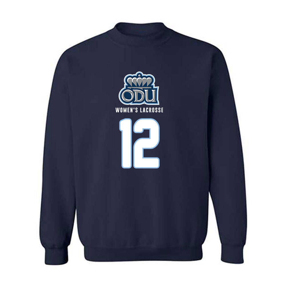 Old Dominion - NCAA Women's Lacrosse : Alexandra Kulinski - Replica Shersey Crewneck Sweatshirt