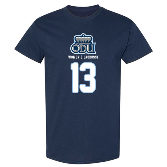 Old Dominion - NCAA Women's Lacrosse : Eleni Yates - Replica Shersey T-Shirt-0