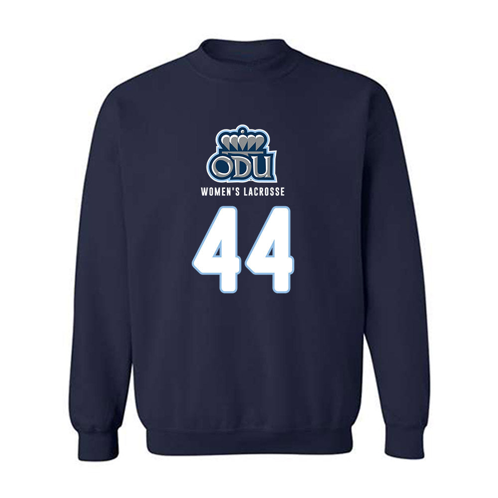 Old Dominion - NCAA Women's Lacrosse : Addy Gilbertson - Replica Shersey Crewneck Sweatshirt