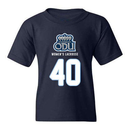 Old Dominion - NCAA Women's Lacrosse : Katie Pfeiler - Replica Shersey Youth T-Shirt