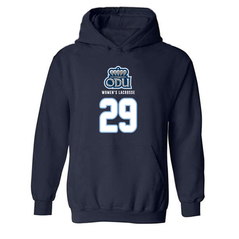 Old Dominion - NCAA Women's Lacrosse : Callie Culhane - Replica Shersey Hooded Sweatshirt