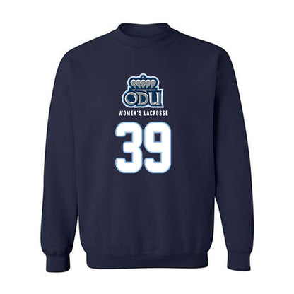 Old Dominion - NCAA Women's Lacrosse : Saoirse O'Connor - Replica Shersey Crewneck Sweatshirt