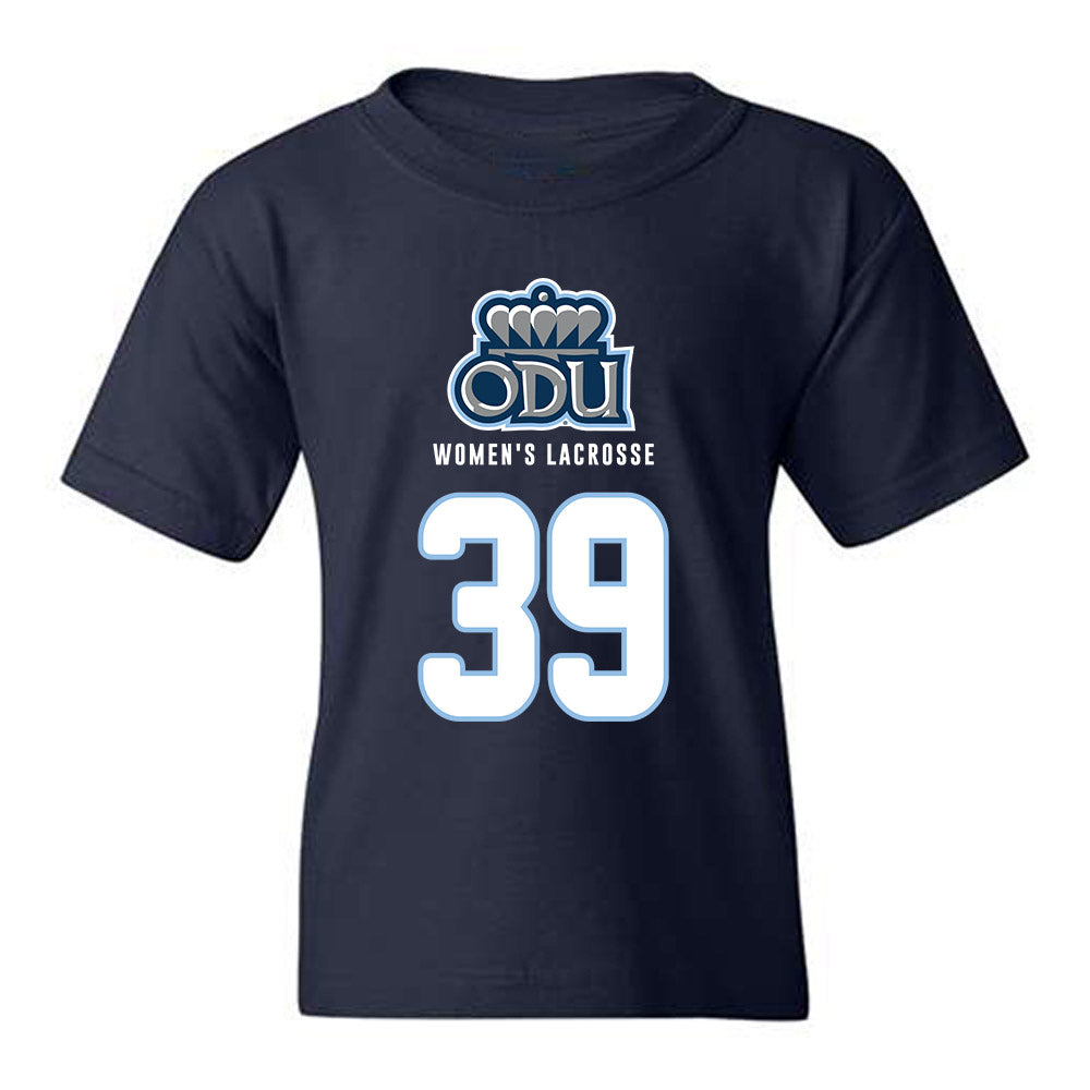 Old Dominion - NCAA Women's Lacrosse : Saoirse O'Connof - Replica Shersey Youth T-Shirt-0