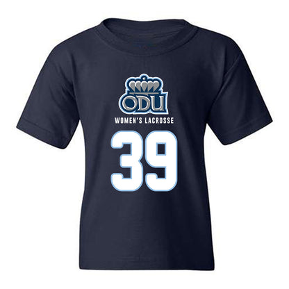 Old Dominion - NCAA Women's Lacrosse : Saoirse O'Connof - Replica Shersey Youth T-Shirt-0