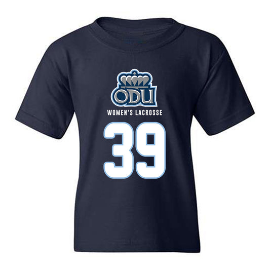 Old Dominion - NCAA Women's Lacrosse : Saoirse O'Connof - Replica Shersey Youth T-Shirt-0