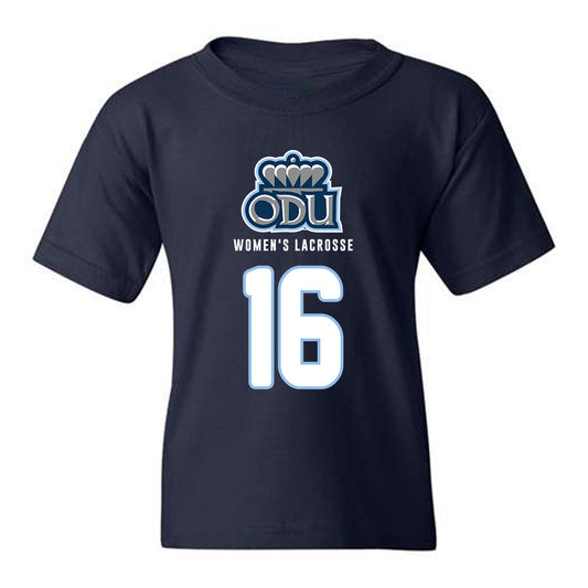 Old Dominion - NCAA Women's Lacrosse : Emma Claire Seaney - Replica Shersey Youth T-Shirt