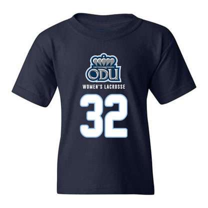 Old Dominion - NCAA Women's Lacrosse : Emma Rowland - Youth T-Shirt