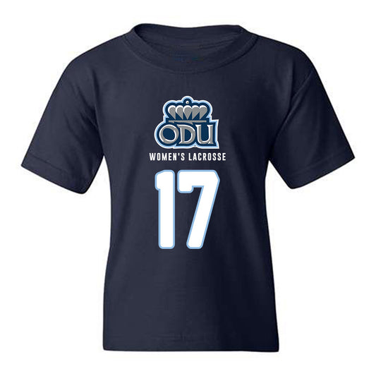 Old Dominion - NCAA Women's Lacrosse : Aryanna Branch - Replica Shersey Youth T-Shirt-0
