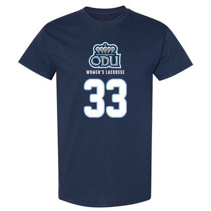 Old Dominion - NCAA Women's Lacrosse : Natalie Calandra-Ryan - Replica Shersey T-Shirt-0