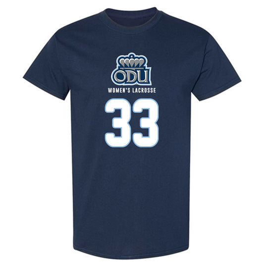 Old Dominion - NCAA Women's Lacrosse : Natalie Calandra-Ryan - Replica Shersey T-Shirt-0