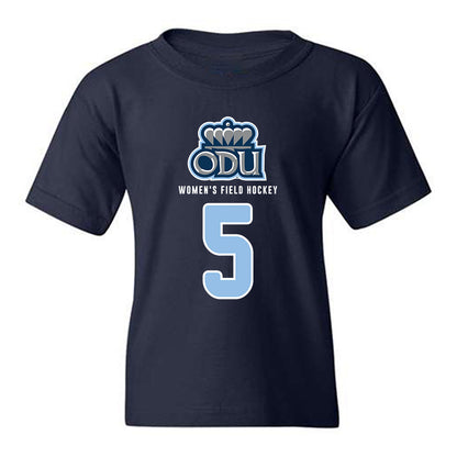 Old Dominion - NCAA Women's Field Hockey : Serena Langendoen - Replica Shersey Youth T-Shirt-0