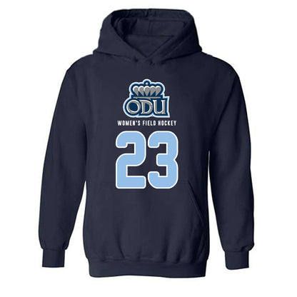 Old Dominion - NCAA Women's Field Hockey : Lauren Holbrook - Replica Shersey Hooded Sweatshirt