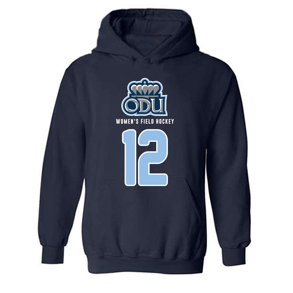 Old Dominion - NCAA Women's Field Hockey : Jolene Ulichney - Replica Shersey Hooded Sweatshirt