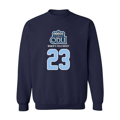Old Dominion - NCAA Women's Field Hockey : Claire Hitchings - Replica Shersey Crewneck Sweatshirt-0