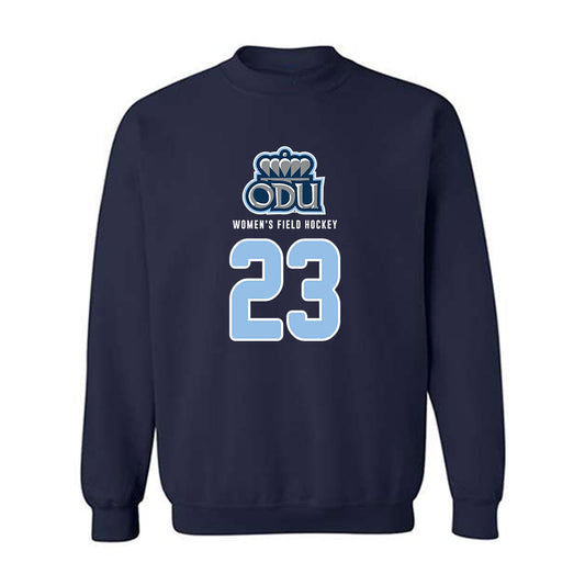 Old Dominion - NCAA Women's Field Hockey : Claire Hitchings - Replica Shersey Crewneck Sweatshirt-0