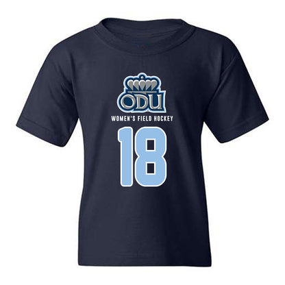 Old Dominion - NCAA Women's Field Hockey : Katie Bates - Replica Shersey Youth T-Shirt-0