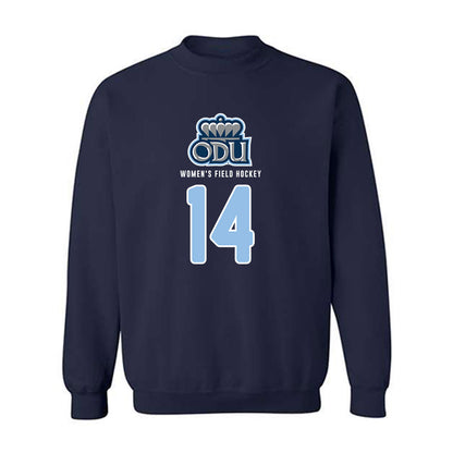 Old Dominion - NCAA Women's Field Hockey : Tess Jedeloo - Replica Shersey Crewneck Sweatshirt