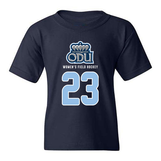 Old Dominion - NCAA Women's Field Hockey : Claire Hitchings - Replica Shersey Youth T-Shirt-0