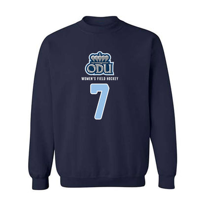 Old Dominion - NCAA Women's Field Hockey : Serena Langendoen - Replica Shersey Crewneck Sweatshirt