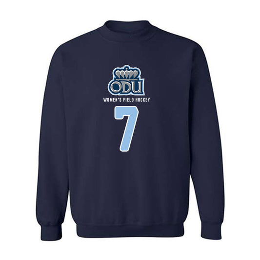 Old Dominion - NCAA Women's Field Hockey : Serena Langendoen - Replica Shersey Crewneck Sweatshirt