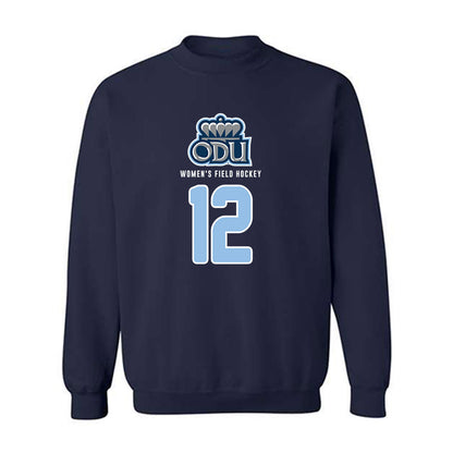Old Dominion - NCAA Women's Field Hockey : Cosima Perleth - Replica Shersey Crewneck Sweatshirt-0