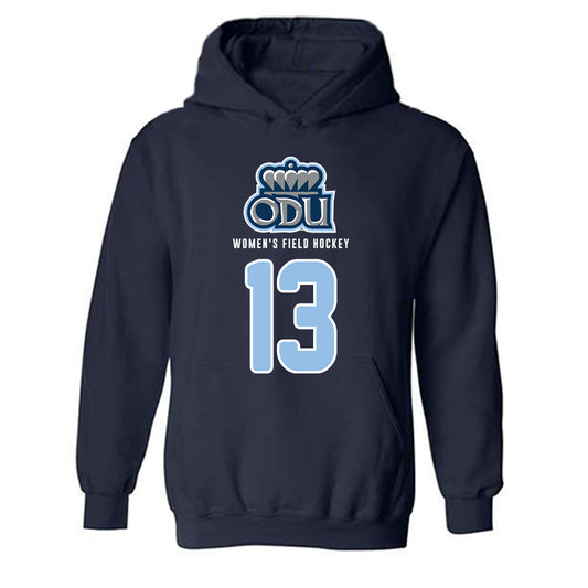 Old Dominion - NCAA Women's Field Hockey : Sanci Molkenboer - Replica Shersey Hooded Sweatshirt