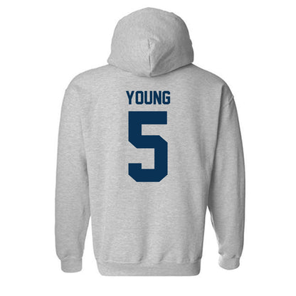 Old Dominion - NCAA Football : Aaron Young - Classic Shersey Hooded Sweatshirt