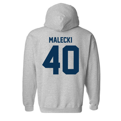 Old Dominion - NCAA Football : Hunter Malecki - Classic Shersey Hooded Sweatshirt-1