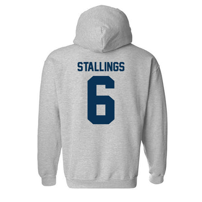 Old Dominion - NCAA Baseball : Maverick Stallings - Classic Shersey Hooded Sweatshirt-1