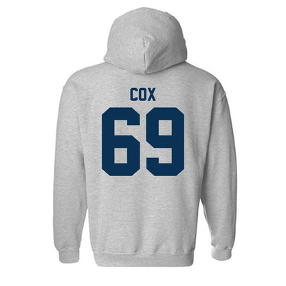 Old Dominion - NCAA Football : Logan Cox - Classic Shersey Hooded Sweatshirt-1