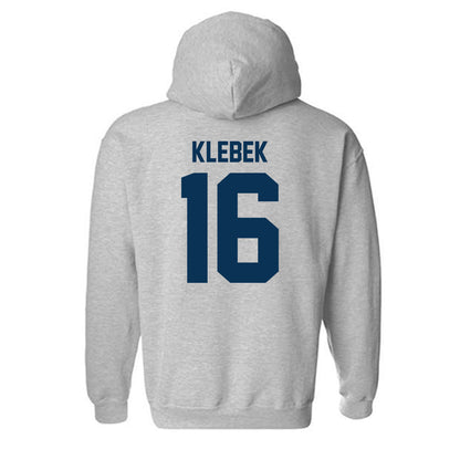 Old Dominion - NCAA Women's Soccer : Laura Klebek - Classic Shersey Hooded Sweatshirt-1