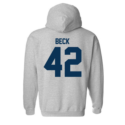 Old Dominion - NCAA Women's Lacrosse : Audrey Beck - Classic Shersey Hooded Sweatshirt-1