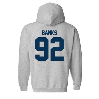 Old Dominion - NCAA Football : Lucas Banks - Classic Shersey Hooded Sweatshirt-1