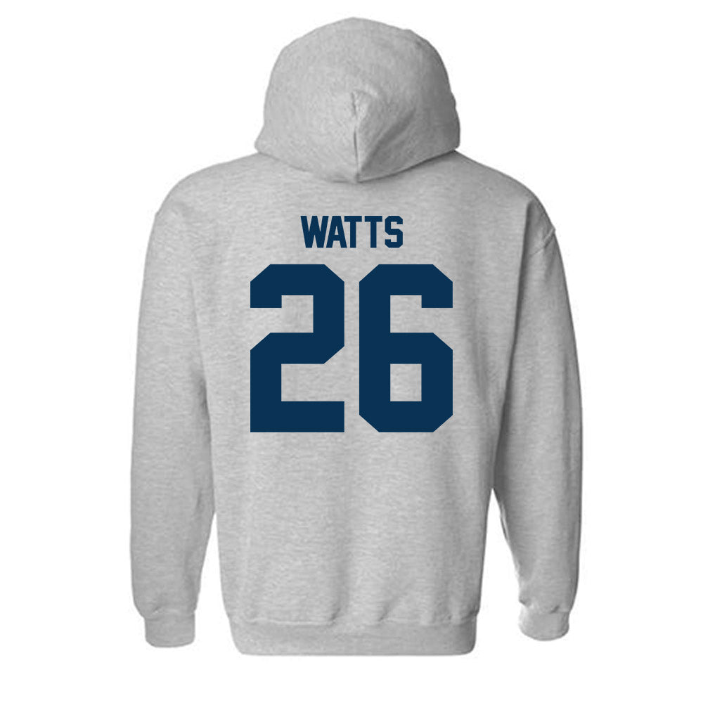 Old Dominion - NCAA Football : Justin Watts - Classic Shersey Hooded Sweatshirt-1