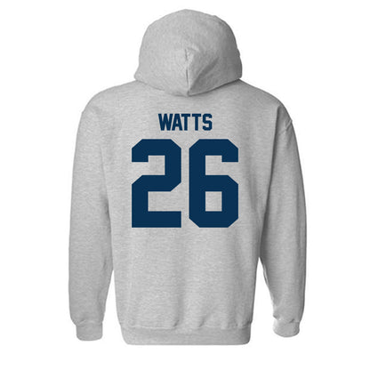 Old Dominion - NCAA Football : Justin Watts - Classic Shersey Hooded Sweatshirt-1