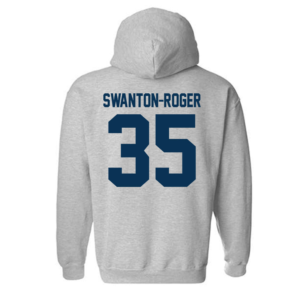 Old Dominion - NCAA Men's Basketball : Caelum Swanton-Rodger - Classic Shersey Hooded Sweatshirt