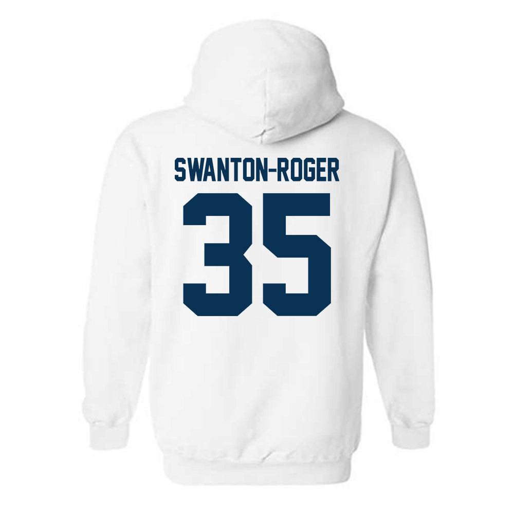 Old Dominion - NCAA Men's Basketball : Caelum Swanton-Rodger - Classic Shersey Hooded Sweatshirt