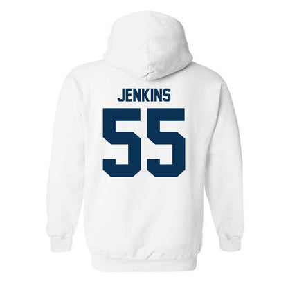 Old Dominion - NCAA Men's Basketball : Jaylen Jenkins - Classic Shersey Hooded Sweatshirt