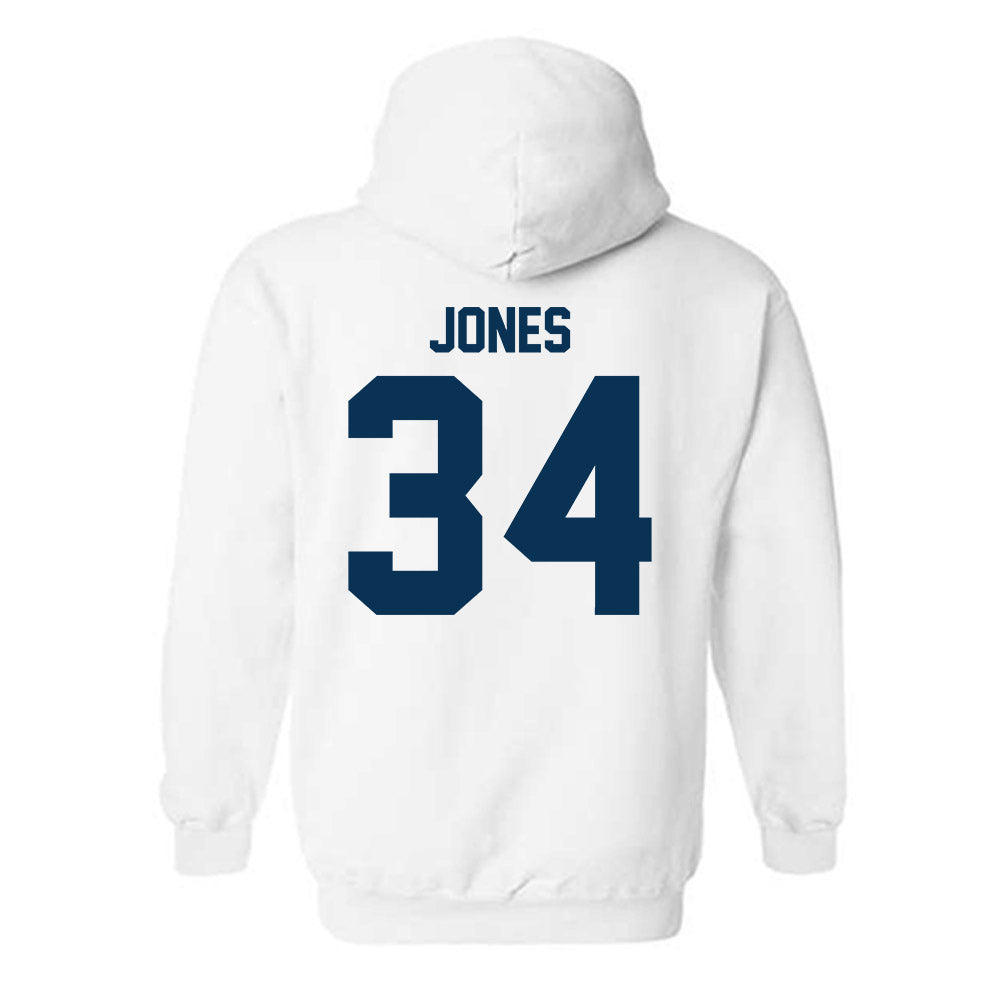 Old Dominion - NCAA Men's Basketball : Coach Jones - Classic Shersey Hooded Sweatshirt-1