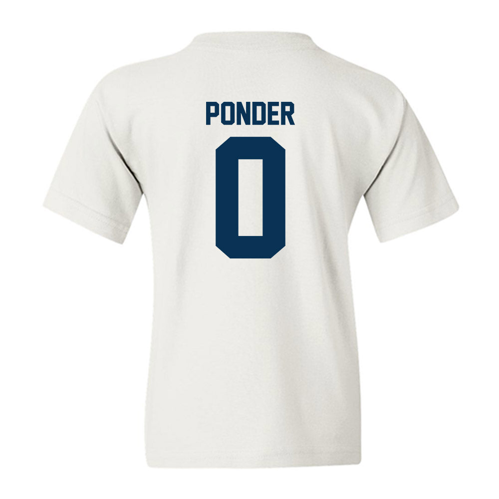 Old Dominion - NCAA Women's Basketball : Jaylen Ponder - Classic Shersey Youth T-Shirt-1