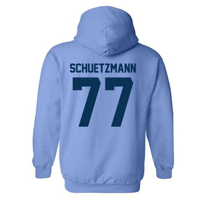 Old Dominion - NCAA Football : Josh Schuetzmann - Classic Shersey Hooded Sweatshirt-1