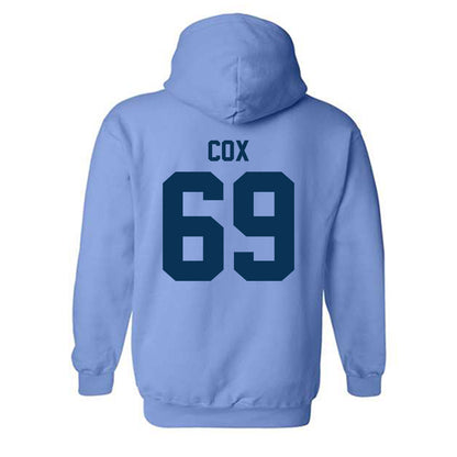 Old Dominion - NCAA Football : Logan Cox - Classic Shersey Hooded Sweatshirt-1