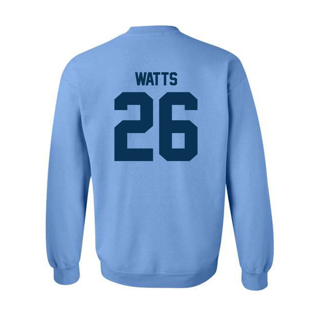 Old Dominion - NCAA Football : Justin Watts - Classic Shersey Crewneck Sweatshirt-1