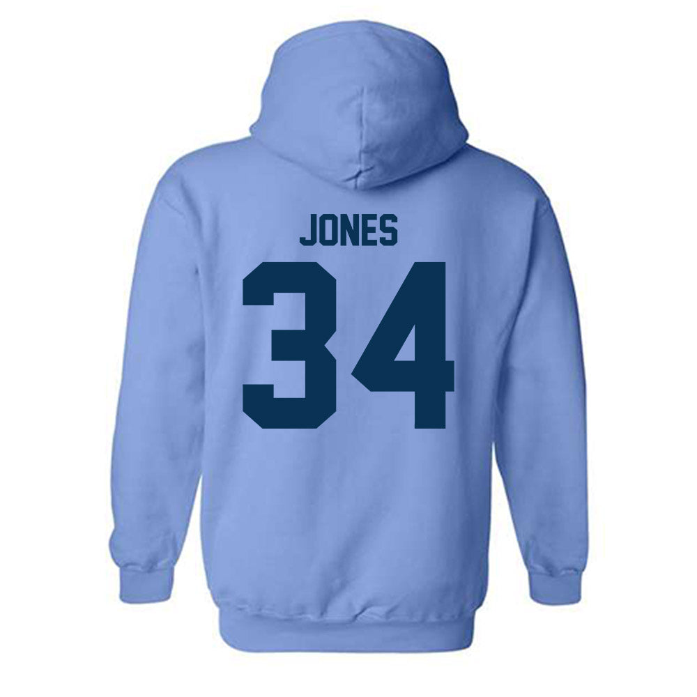 Old Dominion - NCAA Men's Basketball : Coach Jones - Classic Shersey Hooded Sweatshirt-1