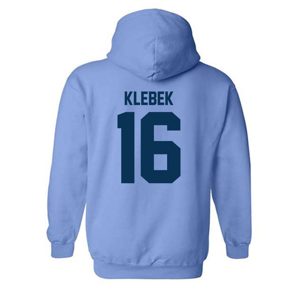 Old Dominion - NCAA Women's Soccer : Laura Klebek - Classic Shersey Hooded Sweatshirt-1